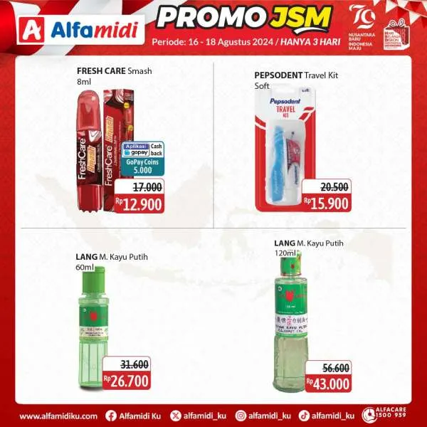 Promo JSM Alfamidi Spesial Kemerdekaan Periode 16-18 Agustus 2024