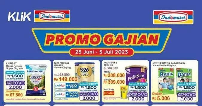 Promo Gajian Indomaret Periode 25 Juni-5 Juli 2023