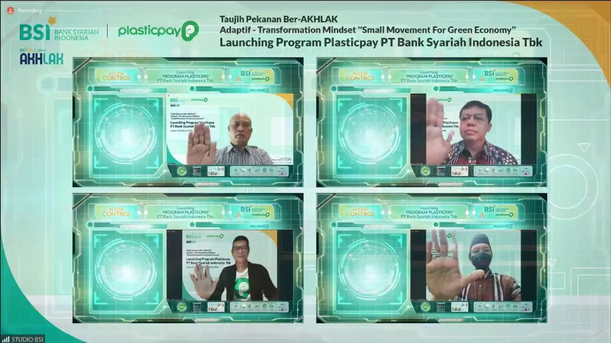 BSI dan Plasticpay luncurkan vending mesin sampah plastik