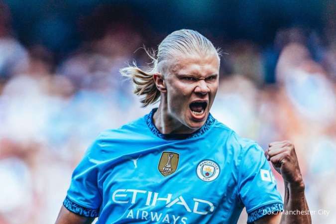 Erling Haaland Catatkan Hat-trick ke-11 untuk Manchester City