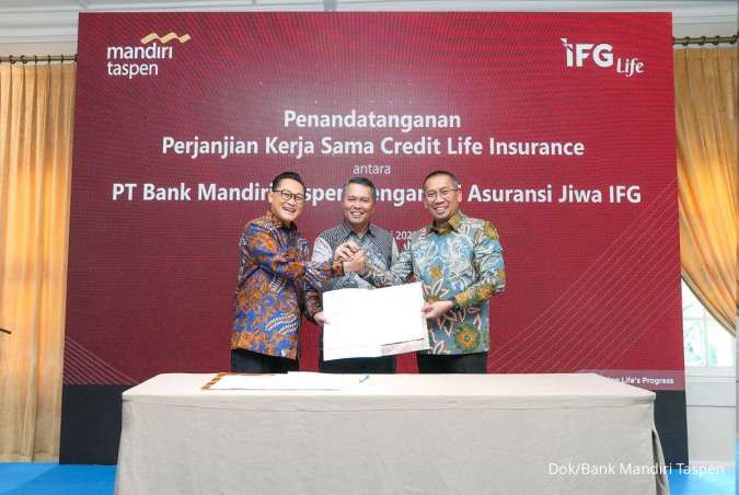  Bank Mandiri Taspen dan IFG Life Jalin Kerja Sama Bancassurance