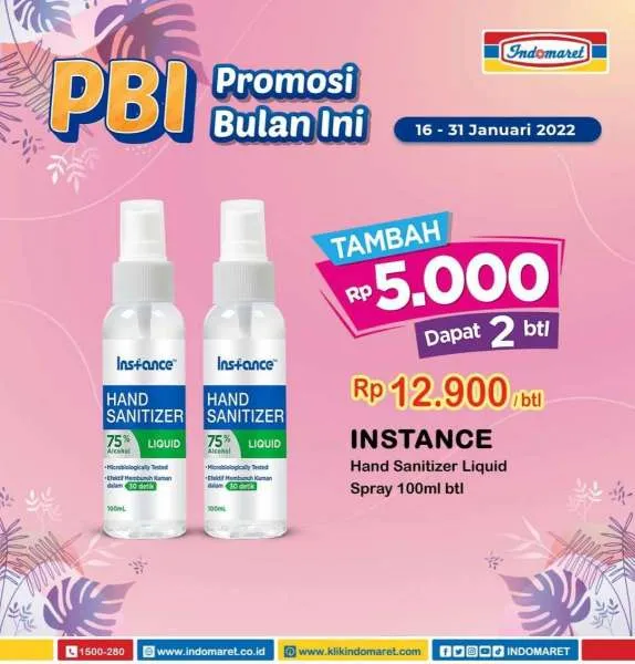 Promo Indomaret Bulan Ini Periode 16-31 Januari 2022