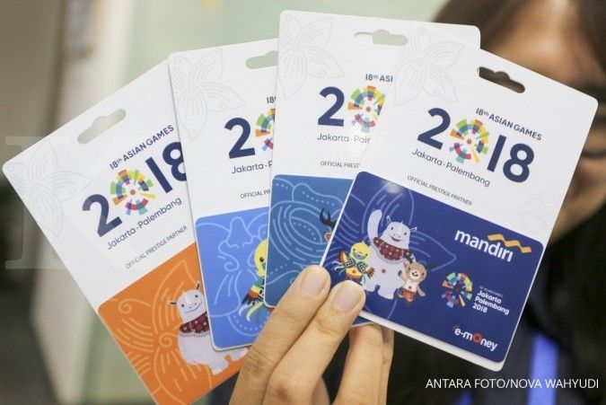 Mandiri luncurkan 1.000 kartu e-money edisi Asian Games