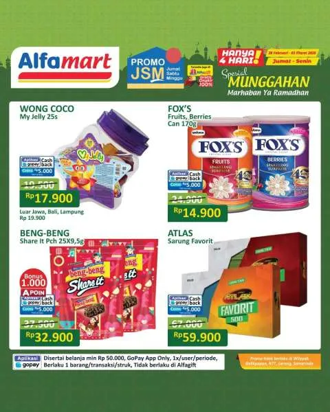 Promo JSM Alfamart Spesial Munggahan Periode 28 Februari-3 Maret 2025