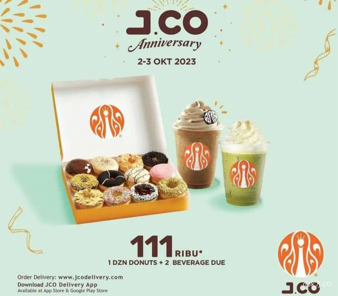 Promo JCO Anniversary Oktober 2023