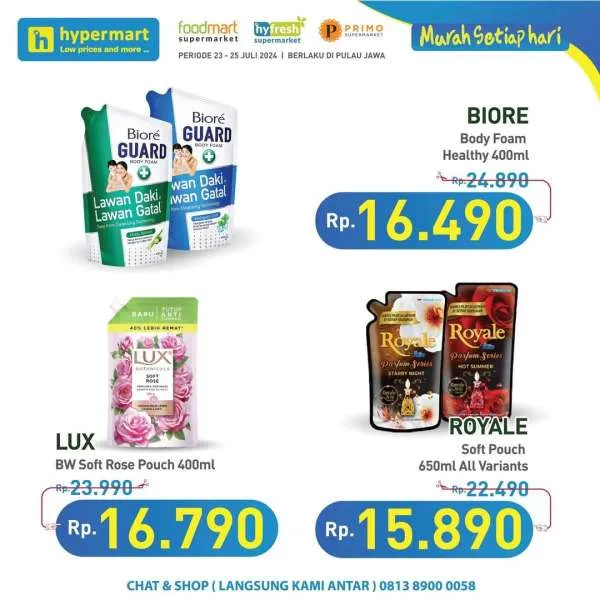 Promo Hypermart Hyper Diskon Weekday Periode 23-25 Juli 2024