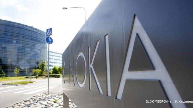 Pasca merger, penjualan Nokia melorot 8%