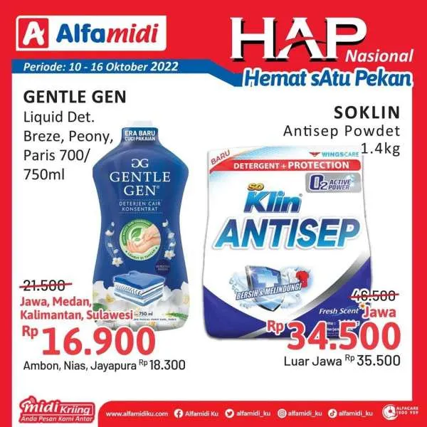 Promo Alfamidi Hemat Satu Pekan Periode 10-16 Oktober 2022