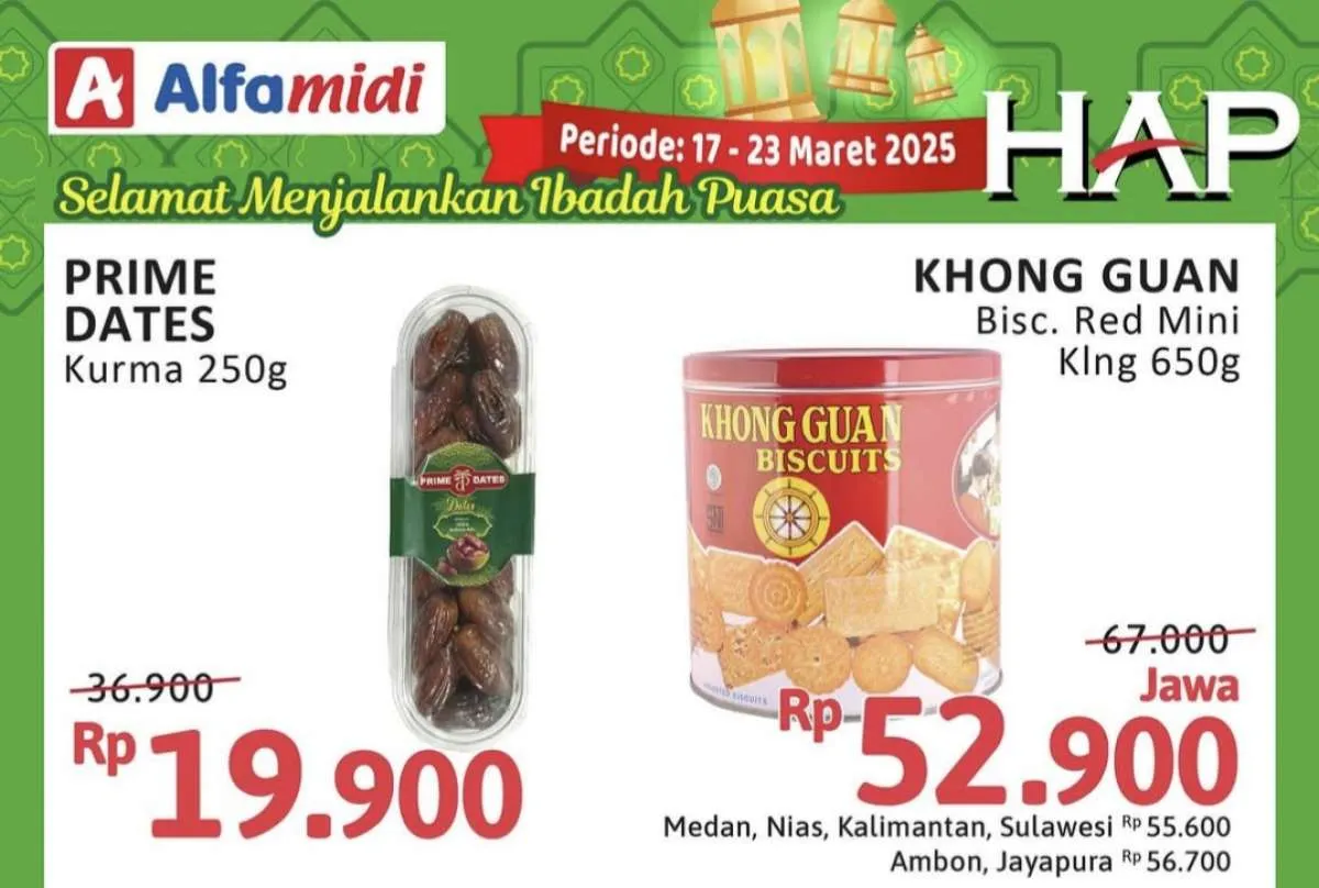 Katalog Promo Alfamidi Hemat Satu Pekan Terbaru Periode 17-23 Maret 2025