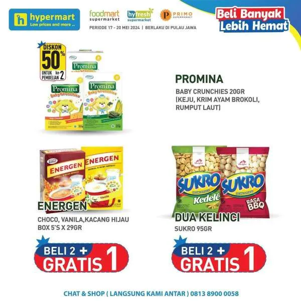 Promo Hypermart Beli Banyak Lebih Hemat Periode 17-20 Mei 2024