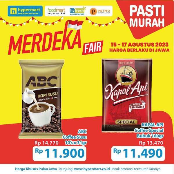 Katalog Promo Hypermart Terbaru 15-17 Agustus 2023, Promo Merdeka