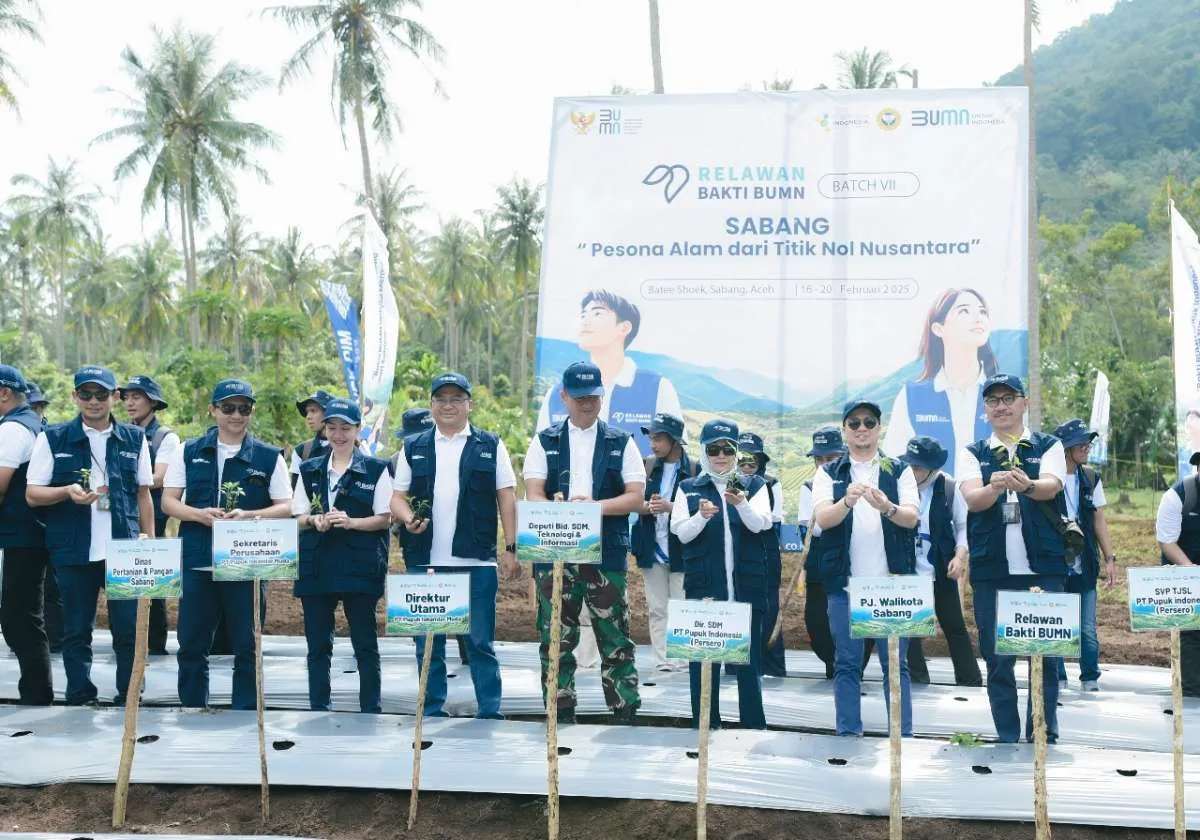 Pupuk Indonesia Dorong Produktivitas Pertanian di Sabang Lewat Program Tajumase