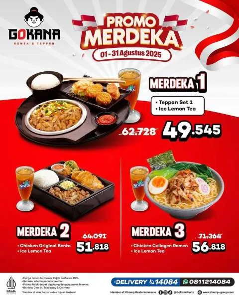 Promo Merdeka Gokana Agustus 2025