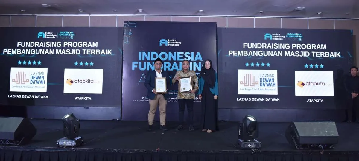 Atapkita Raih 3 Penghargaan di Indonesia Fundraising Award 2024