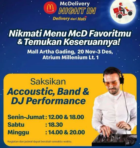 McDelivery Night In – Event Seru 3