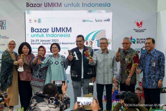 Perluas Akses Pasar, Kementerian BUMN Gelar Bazar UMKM untuk Indonesia di Sarinah