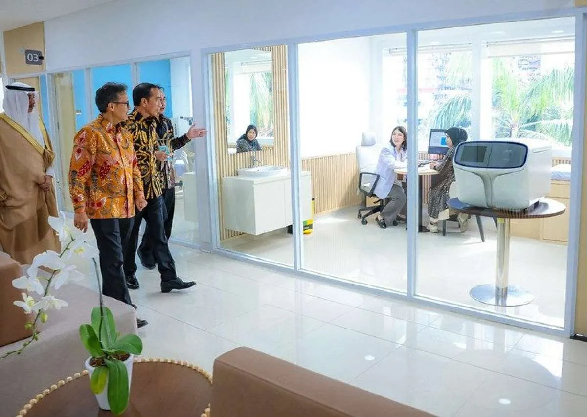 Resmikan Gedung Baru RS Dharmais, Jokowi : Serasa di Hotel Bintang Lima 