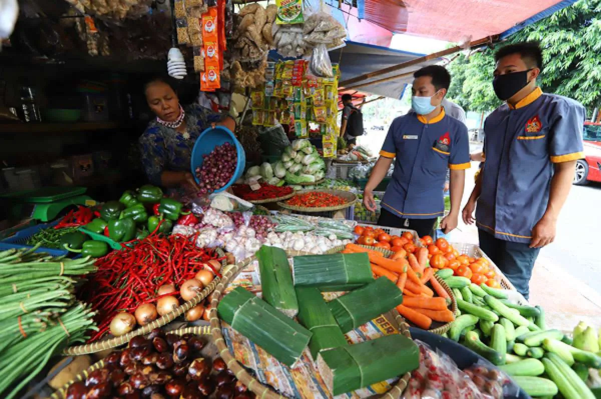 Waduh, 9 pedagang positif Covid-19, pasar Palmerah ditutup 3 hari mulai Kamis (25/6)