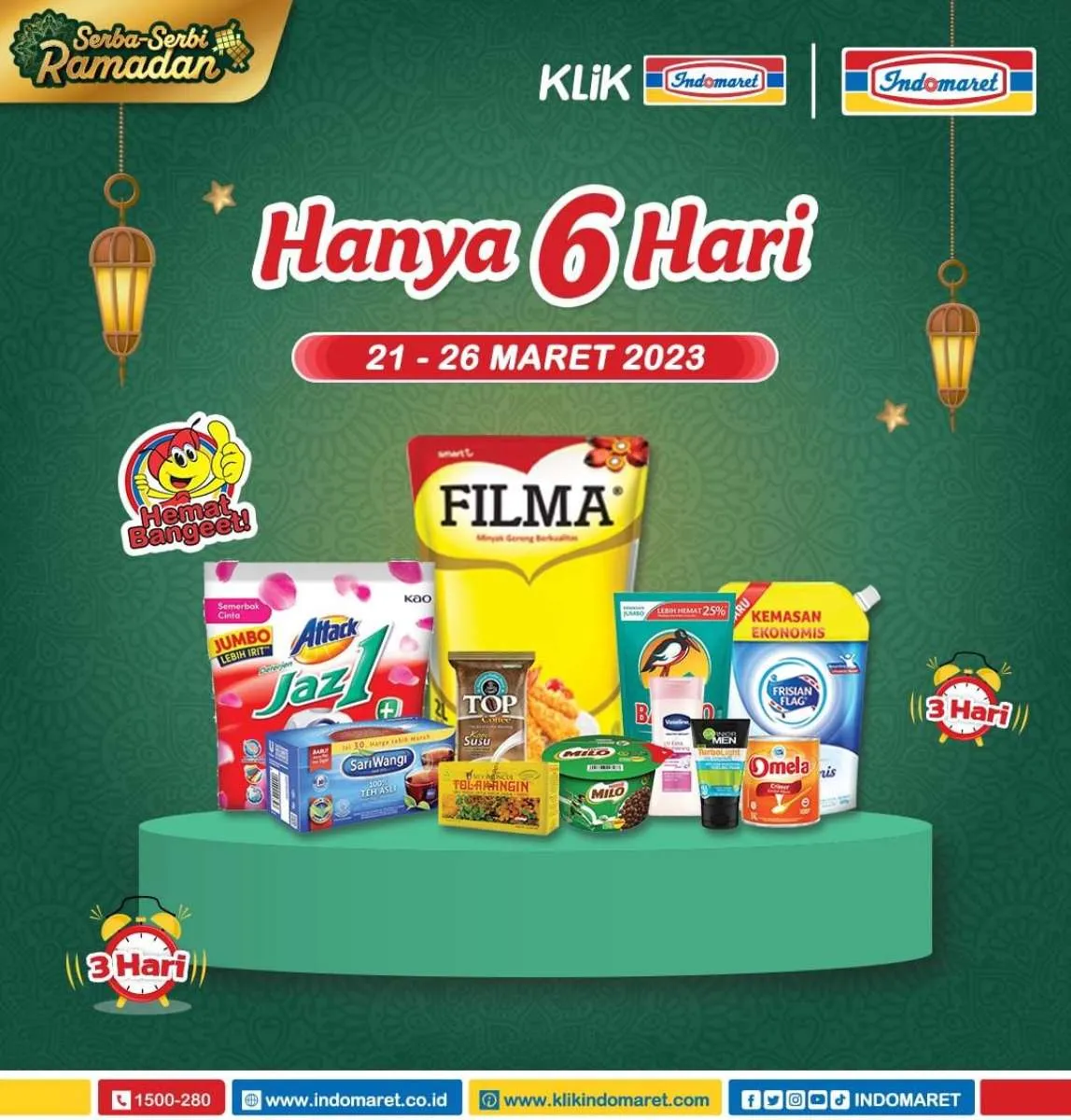 Katalog Promo Indomaret Spesial Ramadan Hanya 6 Hari Periode 21-26 Maret 2023