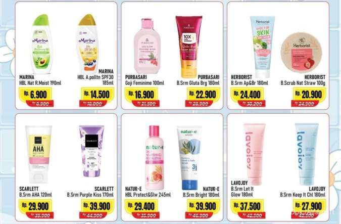  Promo Alfamart Body Care Fair 16-30 November 2025, Marina-Purbasari Diskon s/d 35%