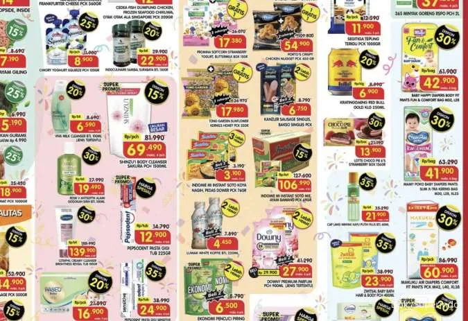 Promo Superindo Weekday 8-11 Desember 2025, Ada Diskon 50% dan Beli 1 Gratis 1