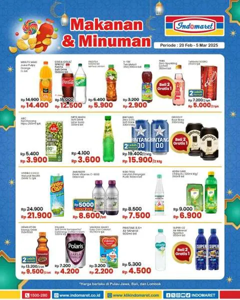 Promo Indomaret Super Hemat Periode 20 Februari-5 Maret 2025