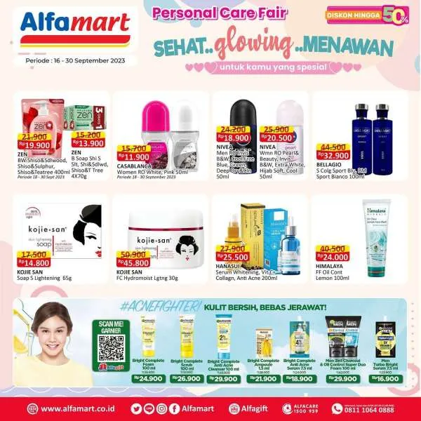 Promo Alfamart Personal Care Fair Periode 16-30 September 2023