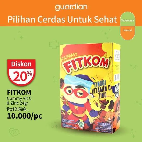 Promo Guardian +1000 Get 2 Pcs Periode s/d 19 Juli 2023