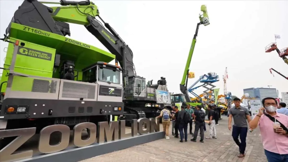 Zoomlion Kantongi Kontrak Rp15 Triliun Selama Pameran Tambang Indonesia 2025 