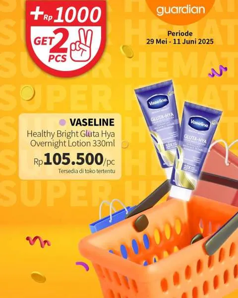 Promo Guardian Super Hemat Periode 29 Mei-11 Juni 2025