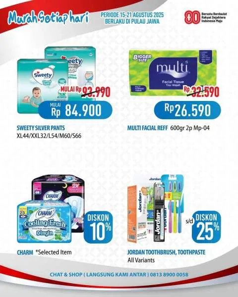 Promo JSM Hypermart Weekend Periode 15-18 Agustus 2025