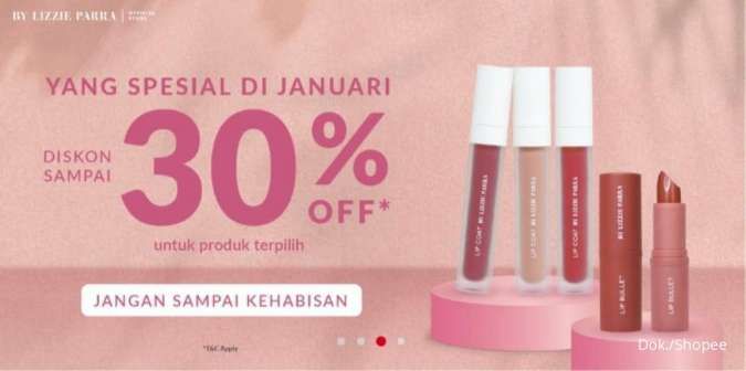Promo Makeup dari BLP Beauty Diskon sampai 30%, Cek informasinya