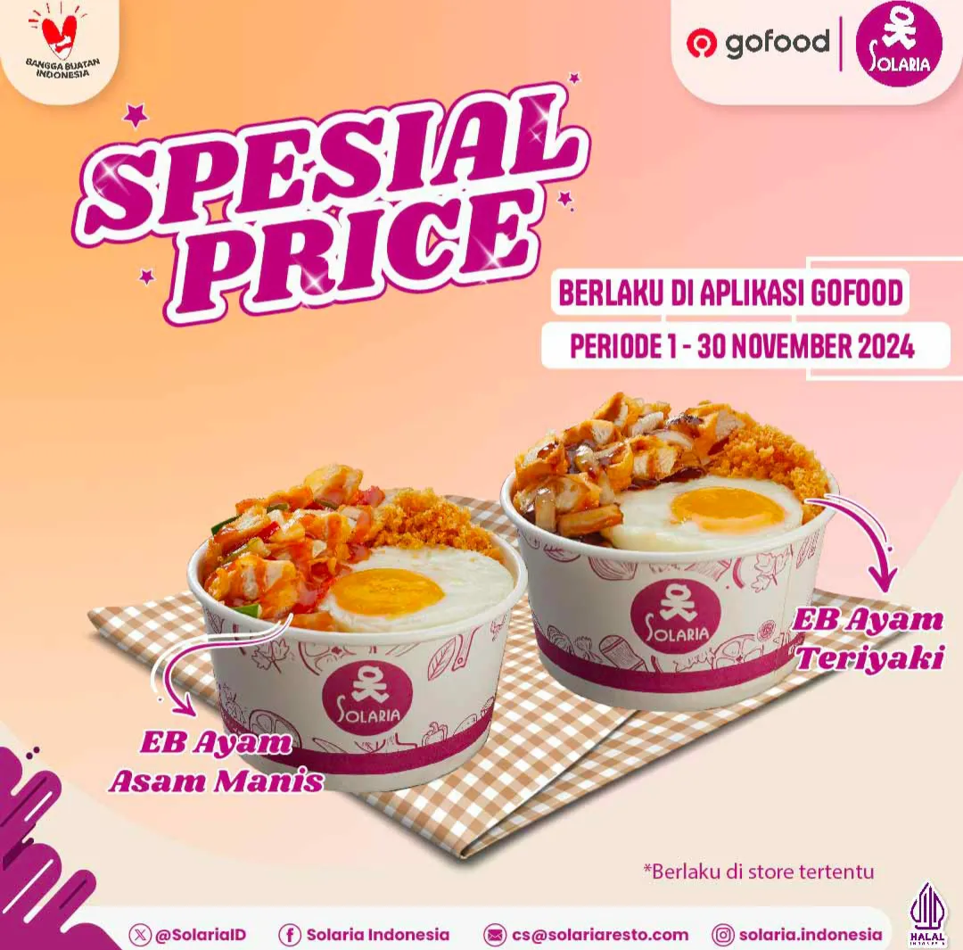 Solaria GoFood Special Price