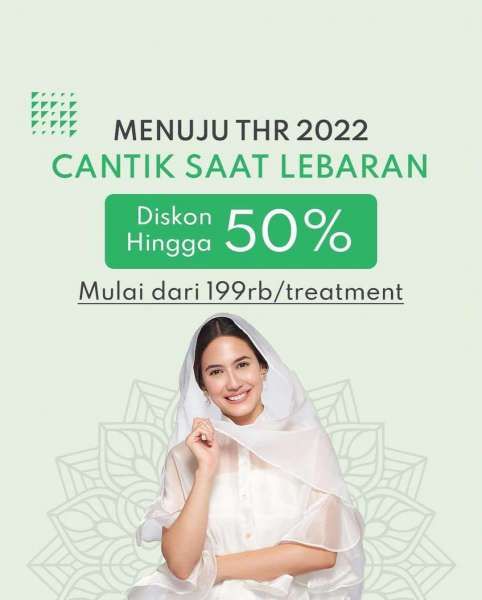 Promo ZAP Clinic hingga 15 Mei 2022. Paket Yellow Laser + Diamond Peel Diskon s/d 50%