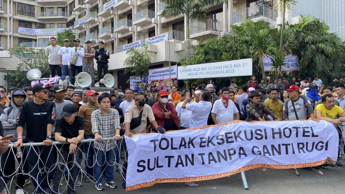Kivlan Zen Serukan Penundaan Pengosongan Hotel Sultan karena Sengketa Masih Berjalan