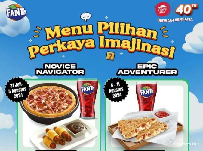 Promo Pizza Hut Kemerdekaan Agustus 2024 Main Roblox The Hut Dapat Menu Harga Spesial