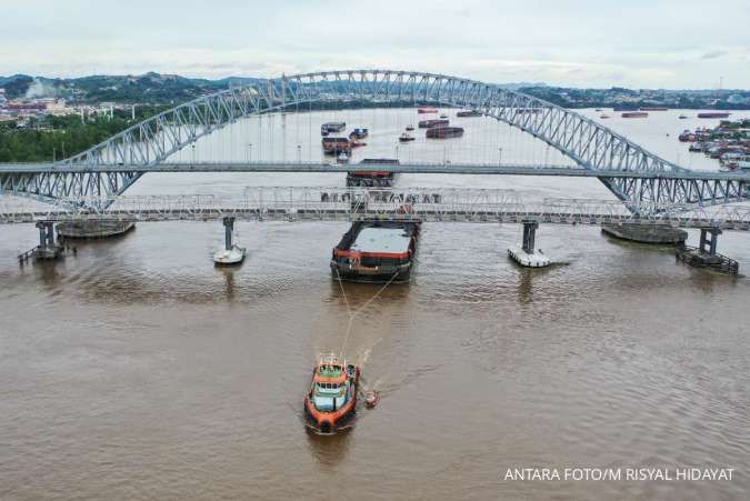 Lalu lintas di Jembatan Mahakam Samarinda sementara akan ditutup