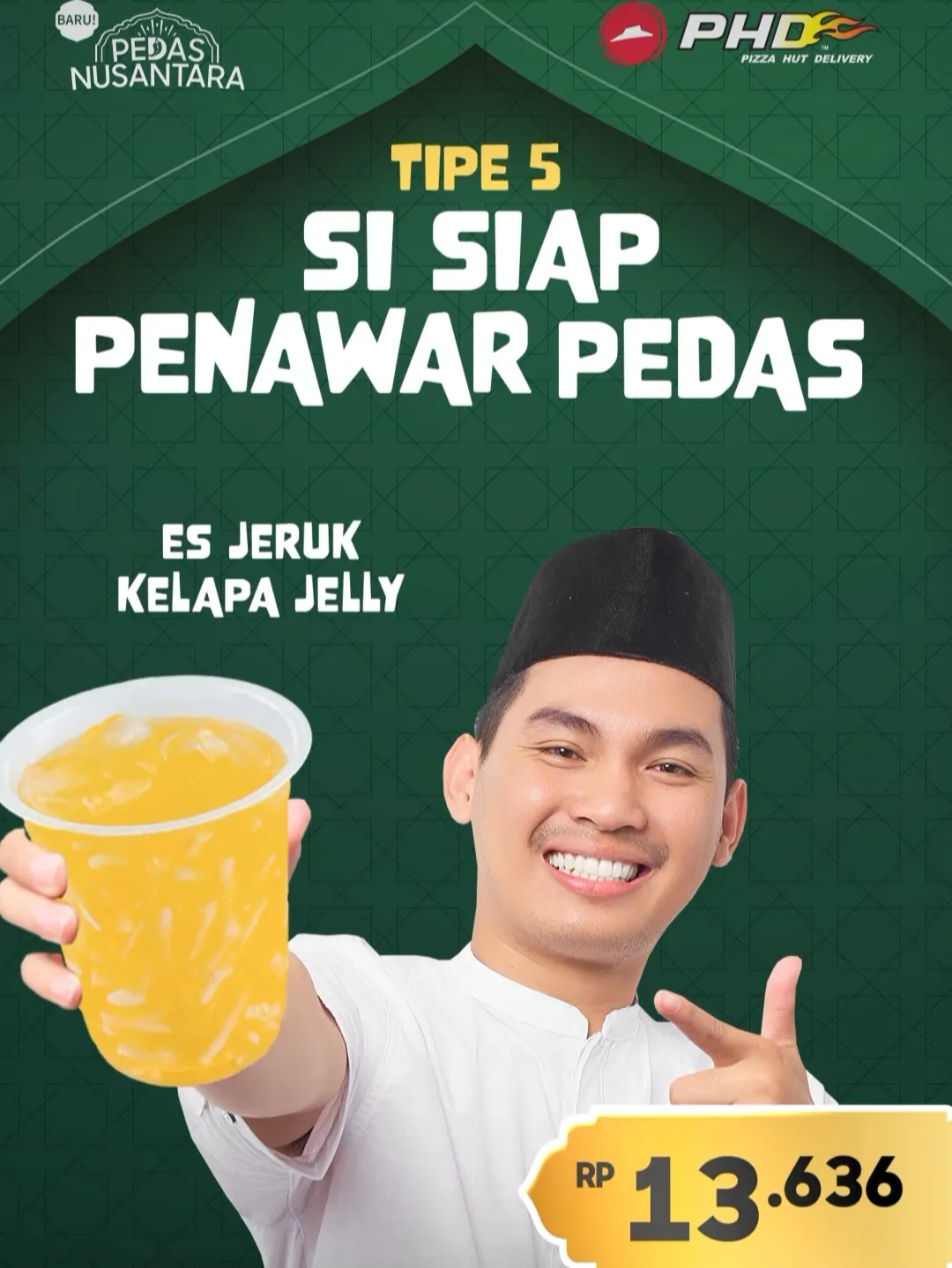 Promo PHD menu baru paket Pedas Nusantara