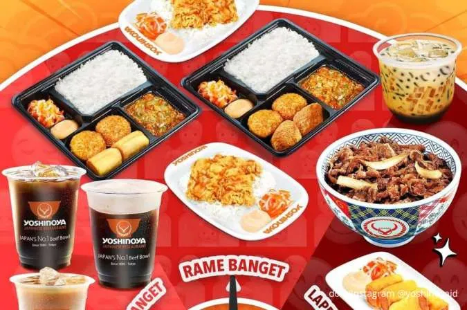 Nikmati Paket Ramean & Kopi Segar Harga Bersahabat lewat Promo Yoshinoya Terbatas