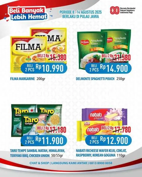 Promo Hypermart Beli Banyak Lebih Hemat Periode 8-14 Agustus 2025