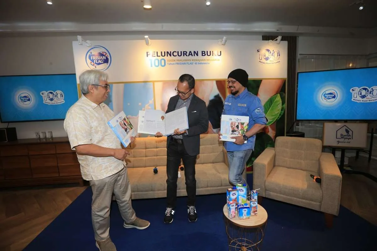 Perayaan 100 Tahun di Indonesia, Frisian Flag Rilis Buku 100 Sosok Pahlawan Keluarga