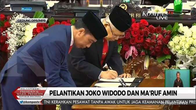 Usai dilantik jadi presiden di periode kedua, Jokowi nyatakan siap langsung kerja
