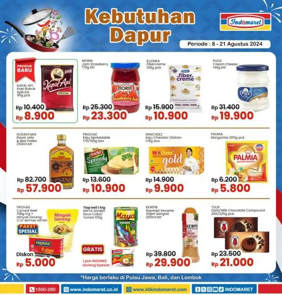 Promo Indomaret Super Hemat Periode 8-21 Agustus 2024