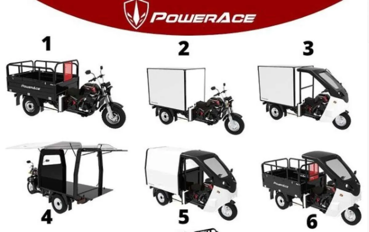 PowerAce rilis 4 varian motor roda 3 terbaru untuk bantu UKM