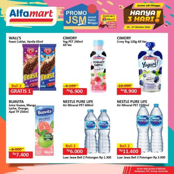 Promo JSM Alfamart 25-27 Oktober 2024