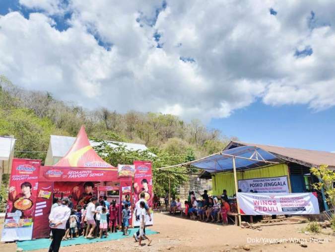 Yayasan WINGS Peduli Distribusikan Bantuan untuk Korban Erupsi Gunung Lewotobi 