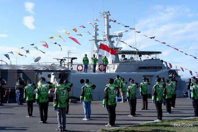 Rayakan Kemerdekaan RI, Gojek Kibarkan Nama di Empat Negara