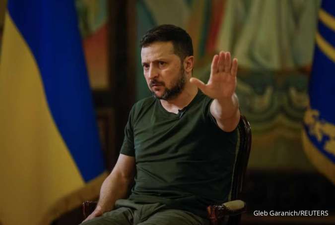 Zelensky: Ukraina Belum Siap Berkompromi dengan Rusia