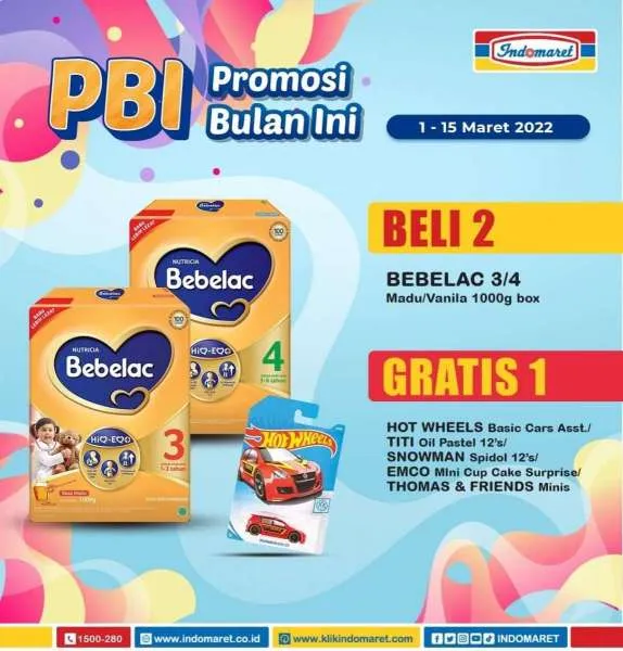 Promo Indomaret Bulan Ini Periode 1-15 Maret 2022