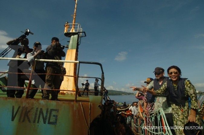 KKP tangkap 29 kapal ikan asing